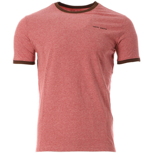 Abbigliamento Uomo T-shirt & Polo Teddy Smith 11016811D Rosa