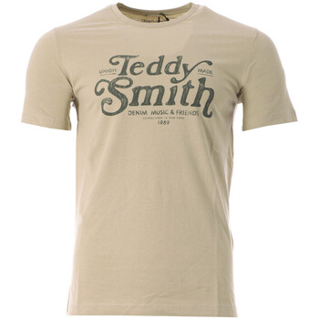Abbigliamento Uomo T-shirt & Polo Teddy Smith 11016809D Beige