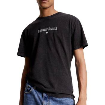 Abbigliamento Uomo T-shirt & Polo Tommy Hilfiger DM0DM17717 Nero
