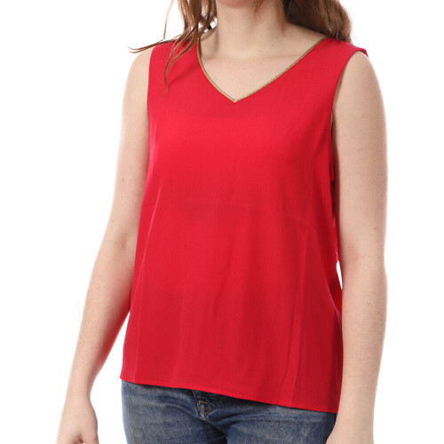 Abbigliamento Donna Top / T-shirt senza maniche Only 15320613 Rosso