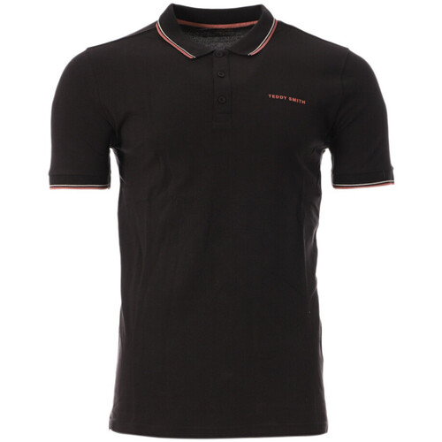 Abbigliamento Uomo T-shirt & Polo Teddy Smith 11316819D Nero