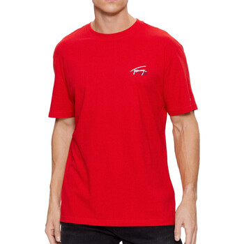 Abbigliamento Uomo T-shirt & Polo Tommy Hilfiger DM0DM17714 Rosso