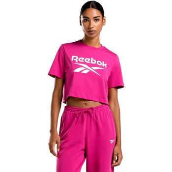 Abbigliamento Donna T-shirt maniche corte Reebok Sport CAMISETA CORTA MUJER  100037588-SEPRPI Rosa