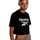 Abbigliamento Donna T-shirt maniche corte Reebok Sport CAMISETA MUJER LOGO  100034775 Nero