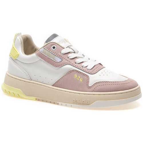 Scarpe Donna Sneakers Blauer sneakers Adel01 pink-yellow S4ADEL01 Bianco