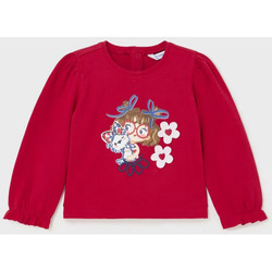 Abbigliamento Bambina T-shirts a maniche lunghe Mayoral ATRMPN-44096 Rosso