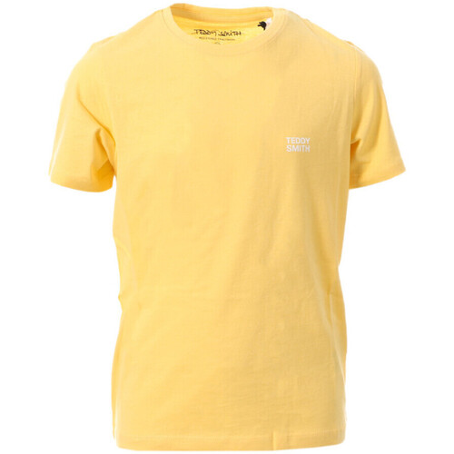 Abbigliamento Bambino T-shirt & Polo Teddy Smith 61007414D Giallo