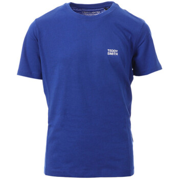 Abbigliamento Bambino T-shirt maniche corte Teddy Smith 61007414D Blu