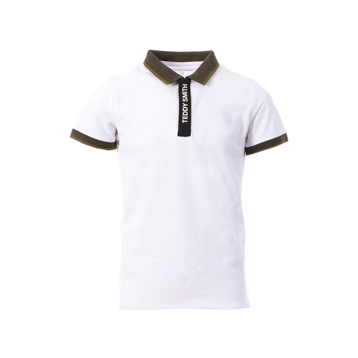 Abbigliamento Bambino T-shirt & Polo Teddy Smith 61307192D Bianco
