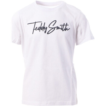 Abbigliamento Bambino T-shirt & Polo Teddy Smith 61007300D Bianco