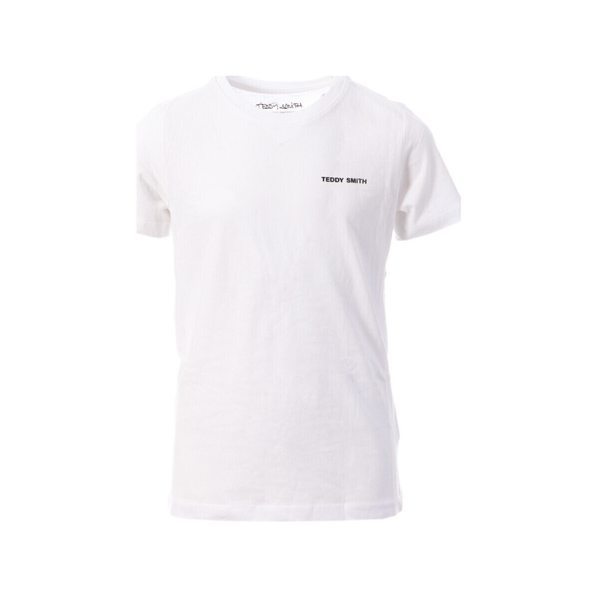 Abbigliamento Bambino T-shirt & Polo Teddy Smith 61006665D Bianco