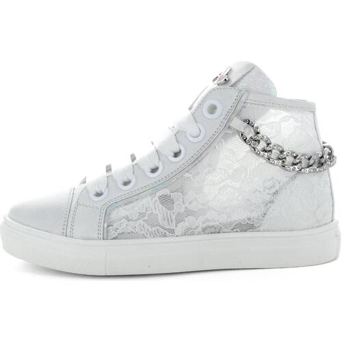 Scarpe Bambina Sneakers Asso 62905 Bianco