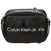 Borse Donna Tracolle Calvin Klein Jeans CKJ SCULPTED NEW CAMERA BAG Nero