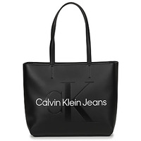 Borse Donna Tote bag / Borsa shopping Calvin Klein Jeans CKJ SCULPTED NEW SHOPPER 29 Nero