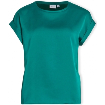 Abbigliamento Donna Top / Blusa Vila Noos Top Ellette - Ultramarine Green Verde