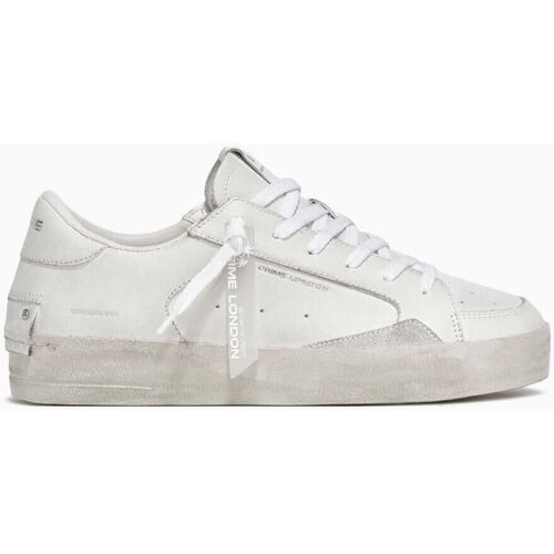 Scarpe Uomo Sneakers Crime London SK8 DELUXE 16103-PP5 WHITE Bianco
