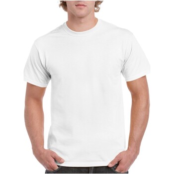 Abbigliamento Uomo T-shirts a maniche lunghe Gildan H000 Bianco