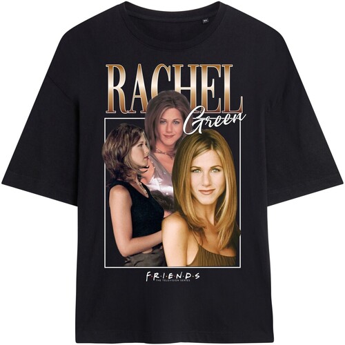 Abbigliamento Donna T-shirts a maniche lunghe Friends 90s Style Nero