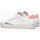 Scarpe Donna Sneakers Crime London DISTRESSED 27008-PP6 WHITE PINK Bianco