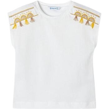 Abbigliamento Bambina T-shirt & Polo Mayoral  Beige