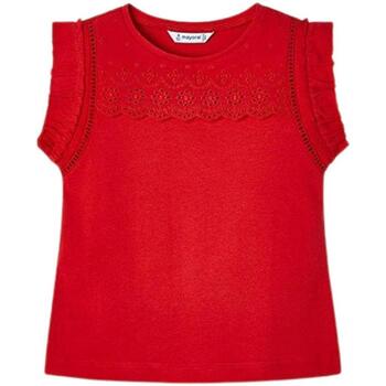 Abbigliamento Bambina T-shirt & Polo Mayoral  Rosso