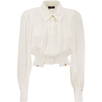 Abbigliamento Donna Top / Blusa Elisabetta Franchi cat2541e2-360 Bianco