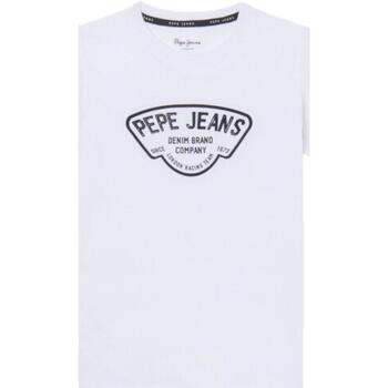 Abbigliamento Bambino T-shirt maniche corte Pepe jeans  Bianco