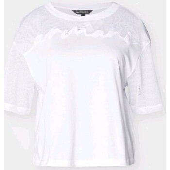 Abbigliamento Donna Top / T-shirt senza maniche EAX 3DYT34 YJ3RZ Bianco