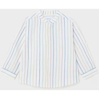 Abbigliamento Unisex bambino Camicie maniche lunghe Mayoral ATRMPN-44112 Bianco