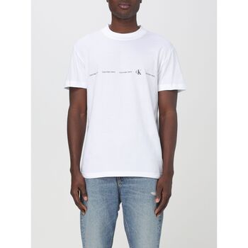 Abbigliamento Uomo T-shirt & Polo Calvin Klein Jeans J30J324668 YAF Bianco