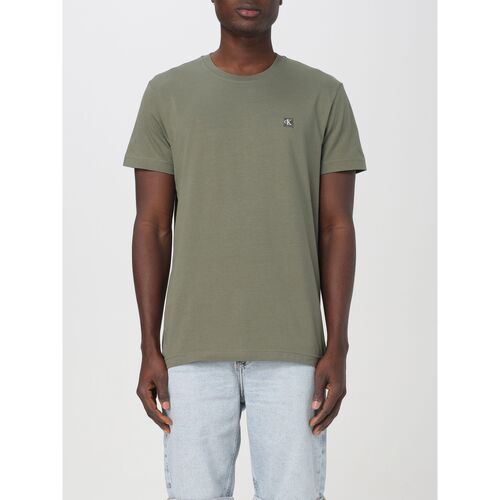 Abbigliamento Uomo T-shirt & Polo Calvin Klein Jeans J32J325268 LDY Verde