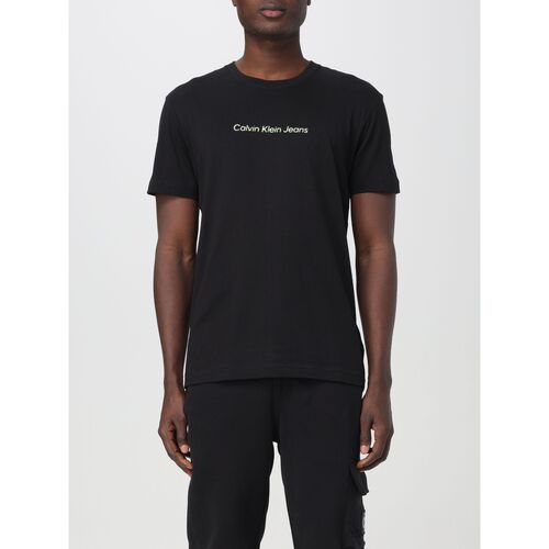 Abbigliamento Uomo T-shirt & Polo Calvin Klein Jeans J30J324646 BEH Nero