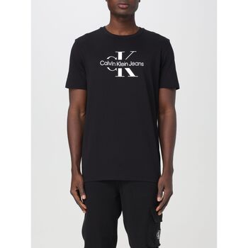 Abbigliamento Uomo T-shirt & Polo Calvin Klein Jeans J30J325190 BEH Nero