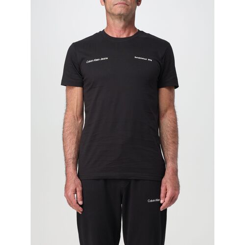 Abbigliamento Uomo T-shirt & Polo Calvin Klein Jeans J30J325489 BEH Nero