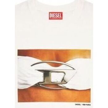 Abbigliamento Donna T-shirt & Polo Diesel A12178 0HERA T-REGS-141 Bianco