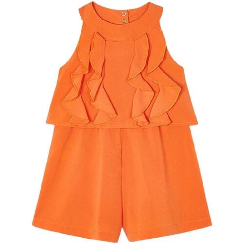 Abbigliamento Bambina Vestiti Mayoral  Arancio