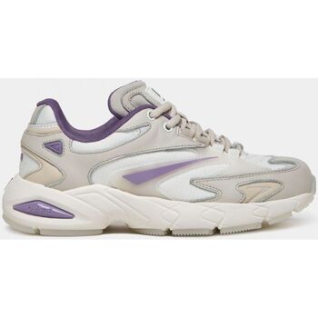 Scarpe Donna Sneakers Date W401-SN-ET-HL SN23-WHITE LILAC Bianco