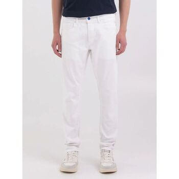 Abbigliamento Uomo Pantaloni Replay M1008.000.8488761 WILLBI-WHITE Bianco