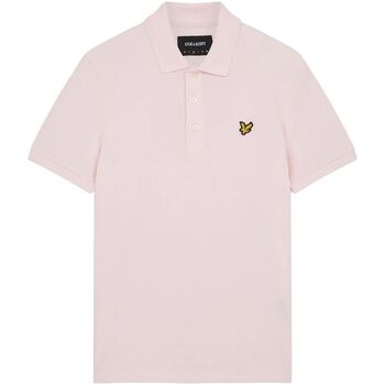 Abbigliamento Uomo T-shirt & Polo Lyle & Scott SP400VOG POLO SHIRT-W488 LIGHT PINK Rosa