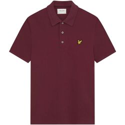 Abbigliamento Uomo T-shirt & Polo Lyle & Scott SP400VOG POLO SHIRT-Z562 BURGUNDY Rosso