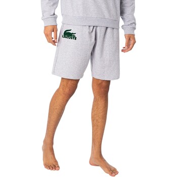 Abbigliamento Uomo Pigiami / camicie da notte Lacoste Pantaloncini con logo Lounge Grigio
