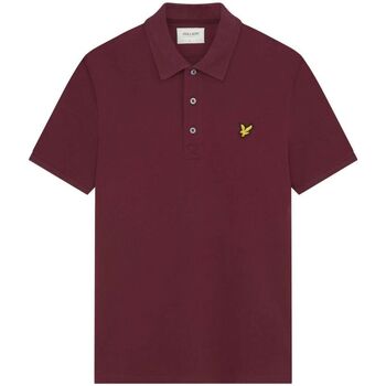 Abbigliamento Uomo T-shirt & Polo Lyle & Scott SP400VOG POLO SHIRT-Z562 BURGUNDY Rosso