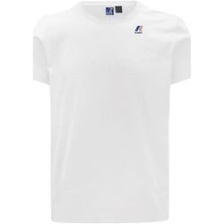 Abbigliamento Uomo T-shirt maniche corte K-Way LE VRAI EDOUARD Bianco