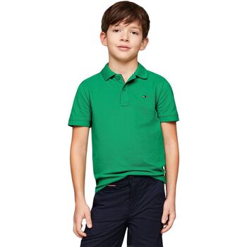 Tommy Hilfiger FLAG POLO S/S Verde