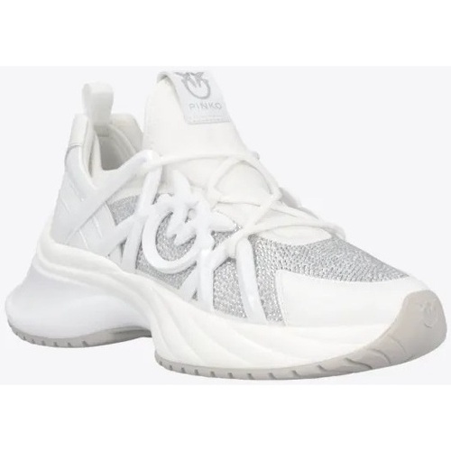 Scarpe Donna Sneakers Pinko ARIEL 01 SNEAKER NEOPRENE/SPREADING Bianco