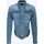 Abbigliamento Donna Giacche in jeans Pinko BENACO GIUBBINO DENIM STRETCH Blu