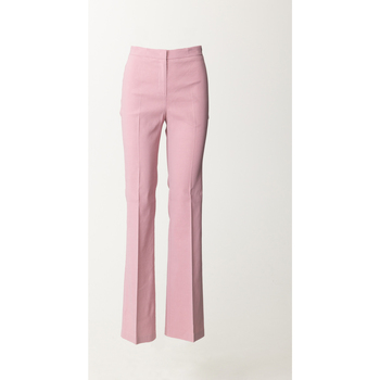 Abbigliamento Donna Pantaloni da completo Pinko HULKA PANTALONE LINO STRECH Rosa