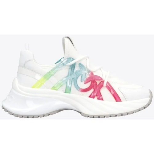 Scarpe Donna Sneakers Pinko ARIEL 01- SNEAKER  SATIN/SPREADING/PATENT Bianco