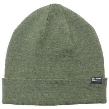 Only & Sons  ONSEVAN LIFE KNIT BEANIE NOOS Verde