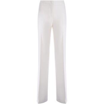 Abbigliamento Donna Pantaloni da completo Pinko HULKA PANTALONE CREPE STRETCH Bianco